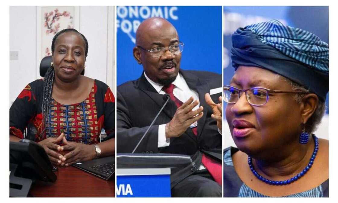Jim Ovia, Okonjo-Iweala, Tony Elumelu Jim Ovia, Okonjo-Iweala, Tony Elumelu