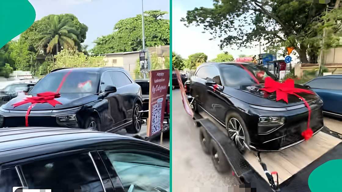 Woman gifts husband luxury car on Valentine’s Day