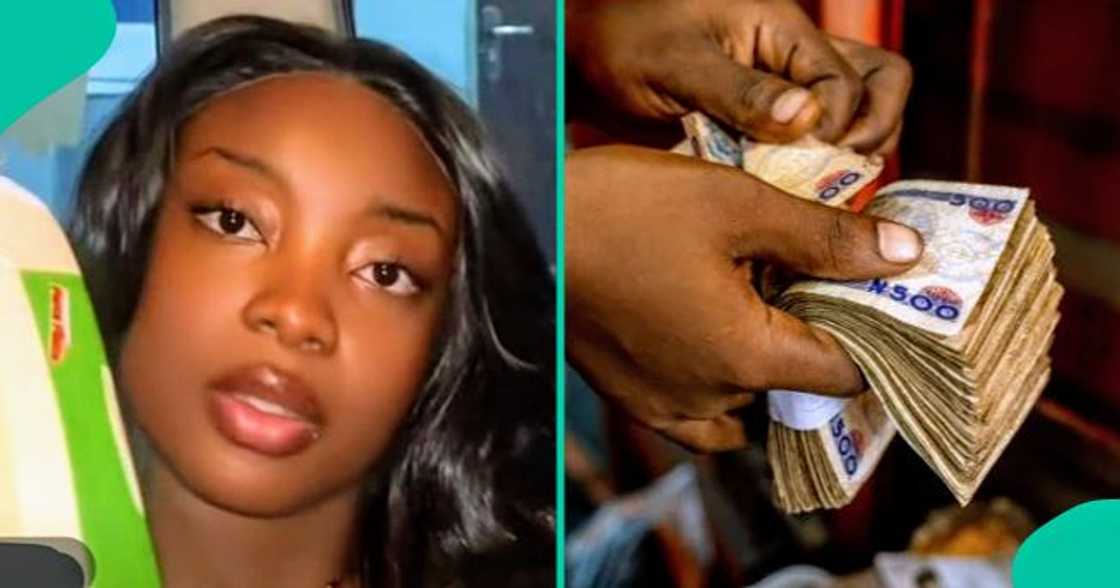 Lady overwhelmed with emotions after receiving blank cheque from a food company.