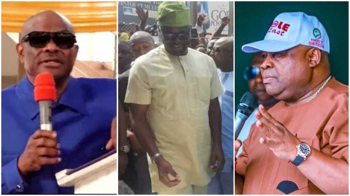 Governor Nyesom Wike/Seyi Makinde/Ademola Adeleke/PDP/Bayelsa/Imo