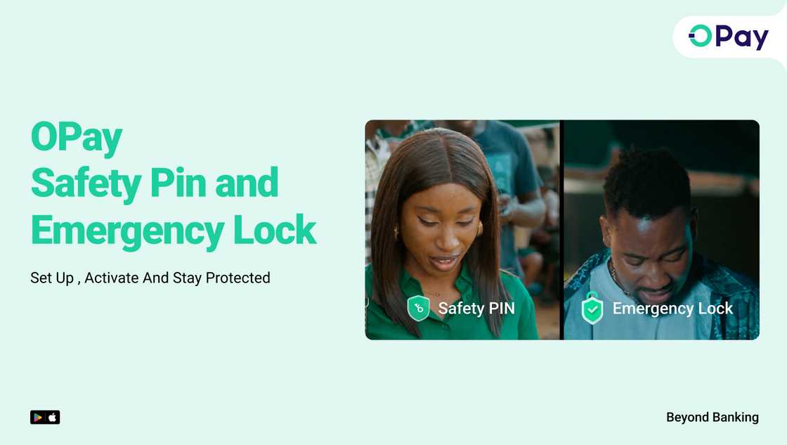 OPay Introduces Emergency Lock and Safety PIN to Help Nigerians Stay Protected