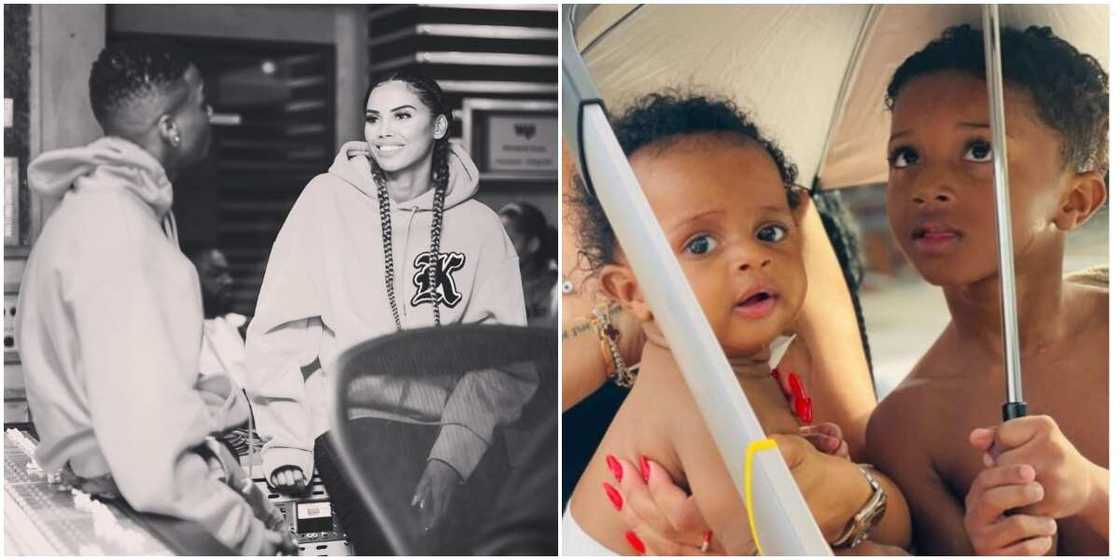Wizkid's second son with Jada Wizkid's second son with Jada