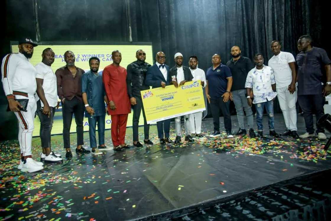 Singer Kcee shuts down Chupez Talent Hunt Competition, winner bags N1.2m