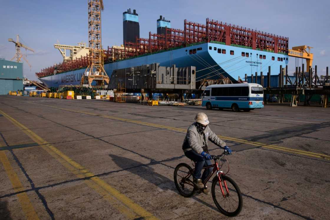 Shipbuilding accounted for nearly four percent of South Korea's exports in 2024 and directly employs around one percent of the country's workforce