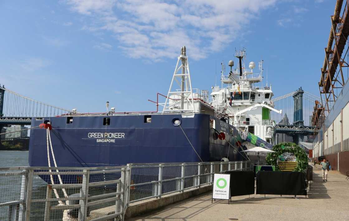 The ammonia-powered Green Pioneer is an emblem of Fortescue's climate ambitions
