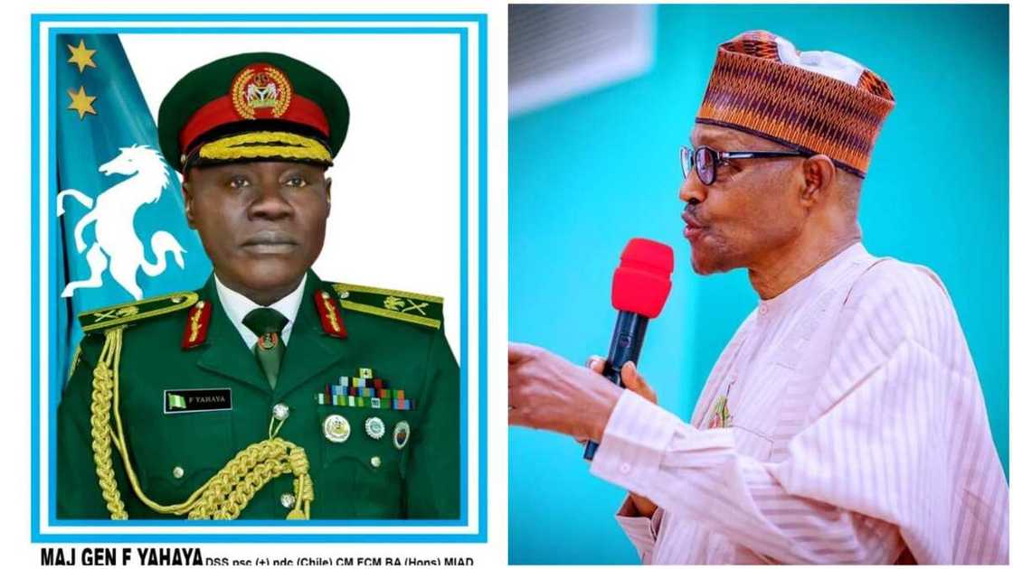 Major General Farouq Yahaya: President Buhari Appoints New Chief of Army Staff Major General Farouq Yahaya: President Buhari Appoints New Chief of Army Staff