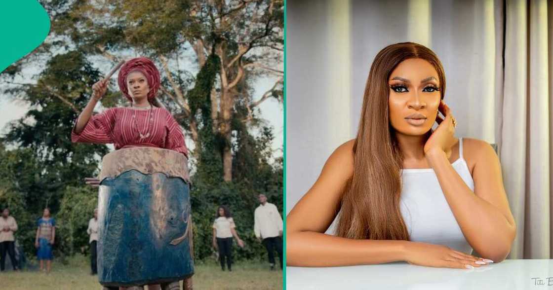 Omoni Oboli features May Edochie in new movie.