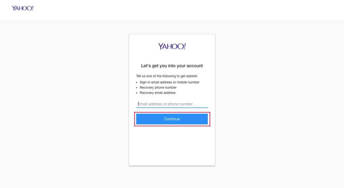 Yahoo mail