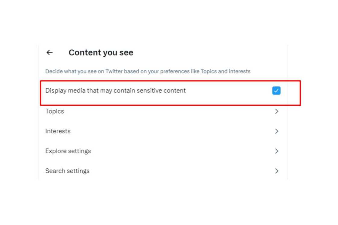how to allow sensitive content on Twitter how to allow sensitive content on Twitter