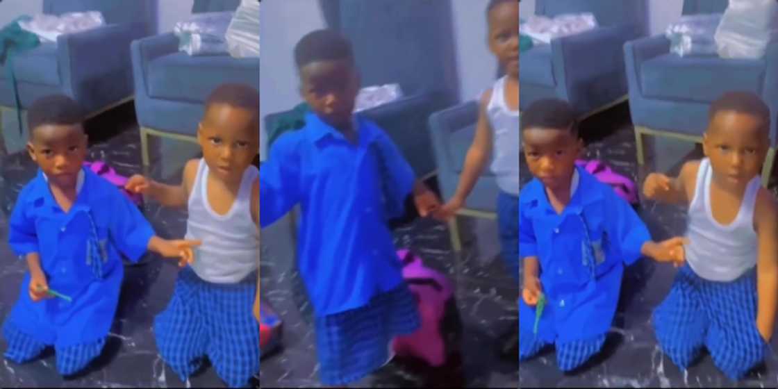 “Why Are You Confusing Me”: Mother Cries Out as Twin Sons Confuses Her To Escape punishment “Why Are You Confusing Me”: Mother Cries Out as Twin Sons Confuses Her To Escape punishment