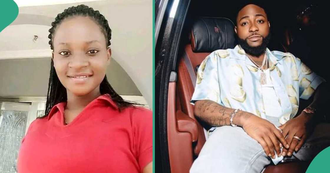 Reactions as lady shares weird dream she had about Davido