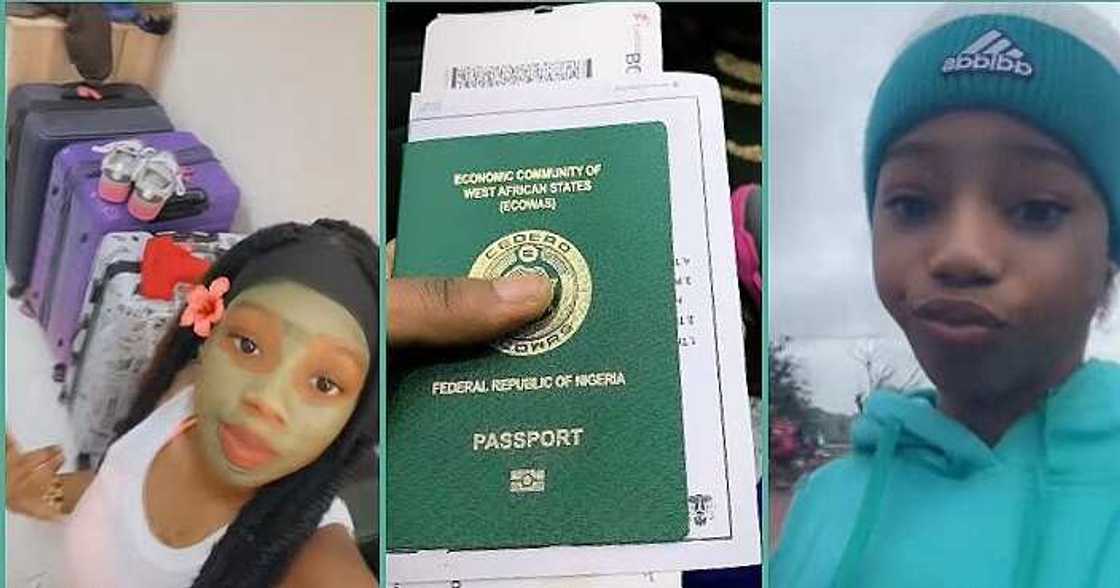 Nigerian lady shares her journey to the United Kingdom