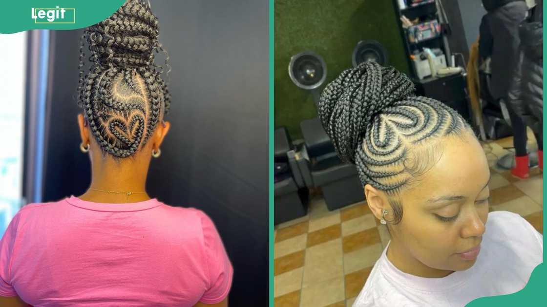 Ghana weaving Shuku hairstyles Ghana weaving Shuku hairstyles