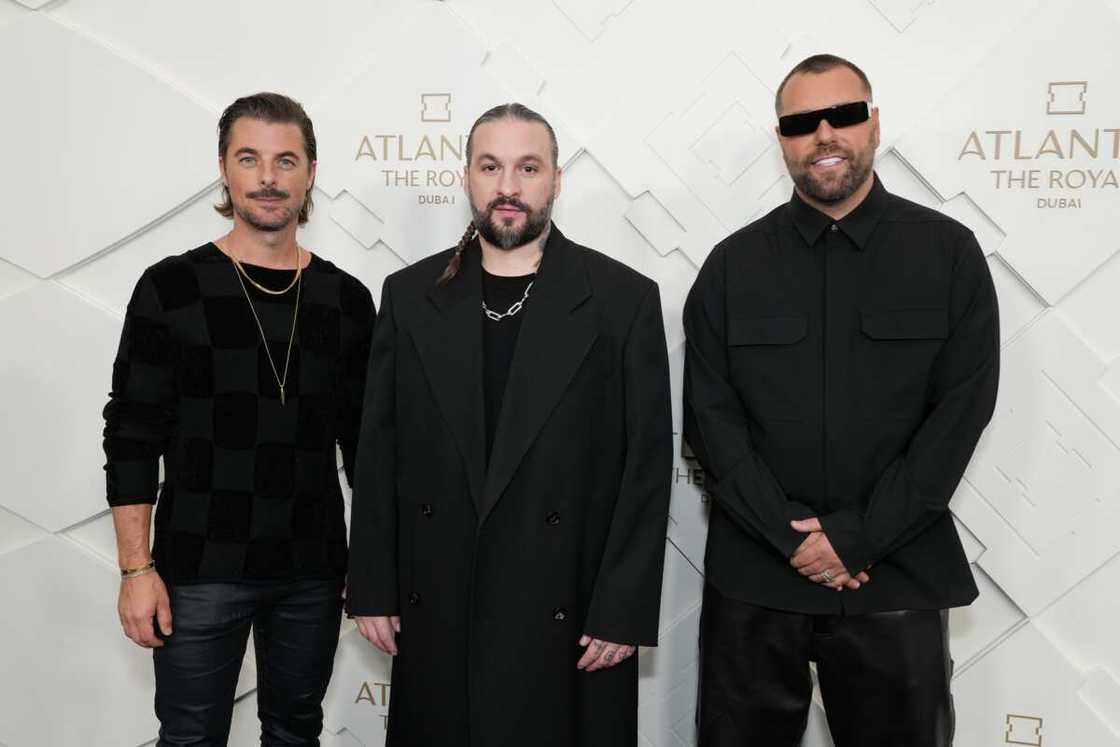 Axwell, Steve Angello and Sebastian Ingrosso from Swedish House Mafia in Dubai Axwell, Steve Angello and Sebastian Ingrosso from Swedish House Mafia in Dubai