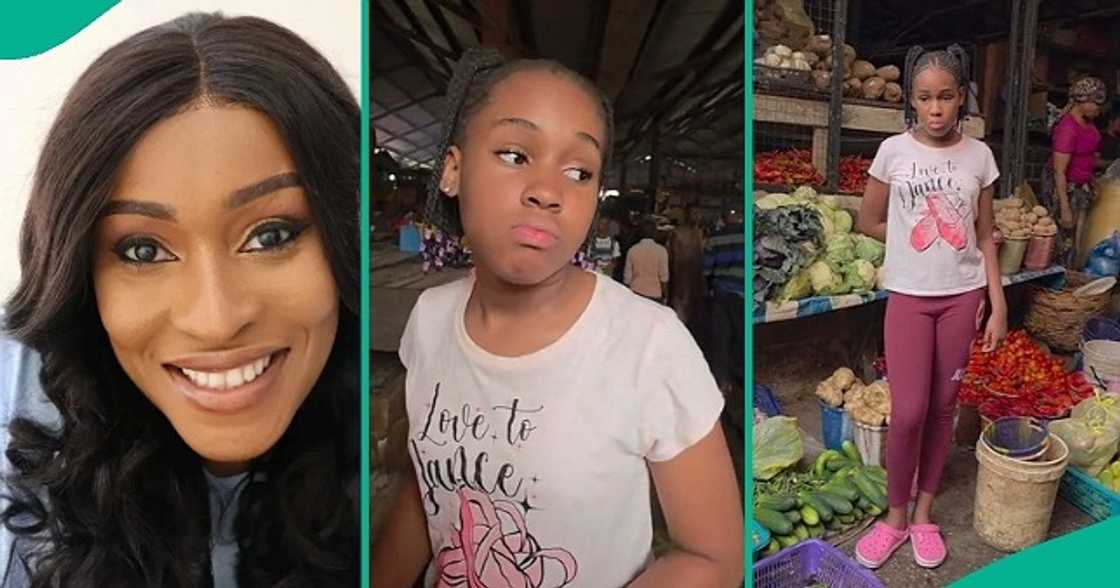 Mum who took 'ajebo' daughter to local market for first time posts her reaction. Mum who took 'ajebo' daughter to local market for first time posts her reaction.