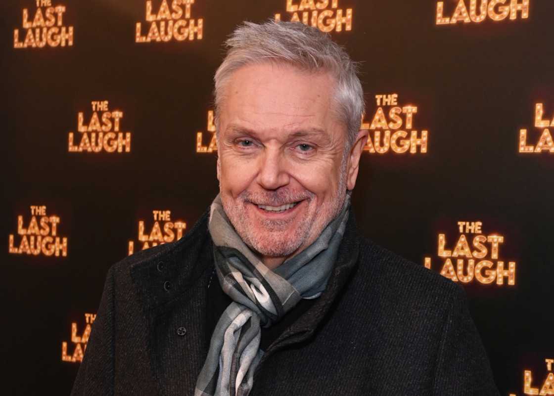 Brian Conley attends the press night performance of "The Last Laugh" at The Noel Coward Theatre in London, England