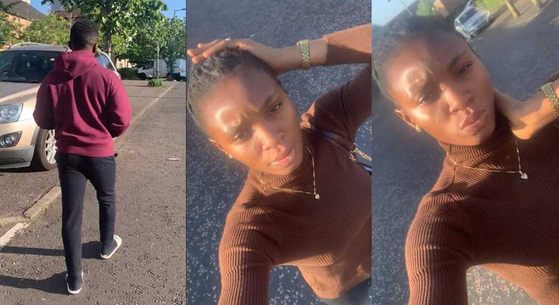 Photos of a Nigerian lady and her husband who lives in the UK. Photos of a Nigerian lady and her husband who lives in the UK.