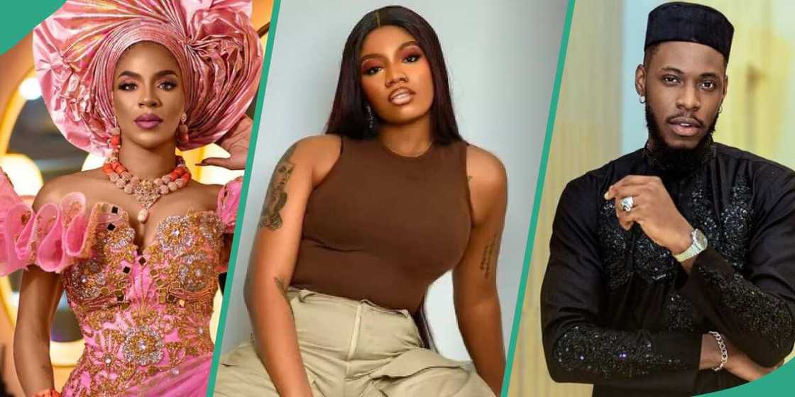 Big Brother Naija All Stars Venita Akpofure, Angel Smith, and Soma Big Brother Naija All Stars Venita Akpofure, Angel Smith, and Soma