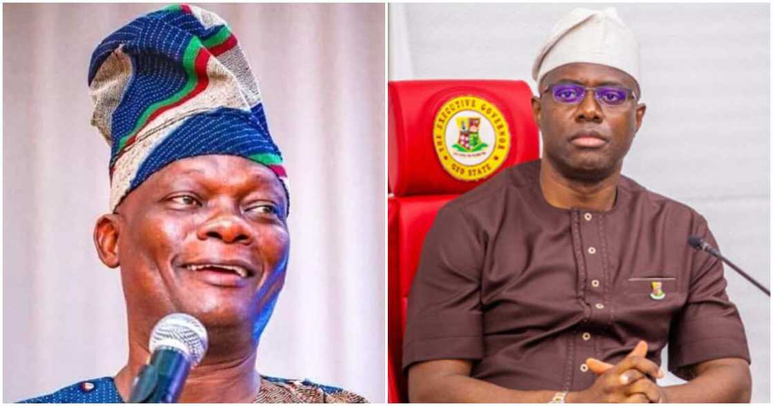 Accord Party, 2023 election, APC, PDP, Oyo state, Governor Seyi Makinde, Senator Teslim Folarin Accord Party, 2023 election, APC, PDP, Oyo state, Governor Seyi Makinde, Senator Teslim Folarin