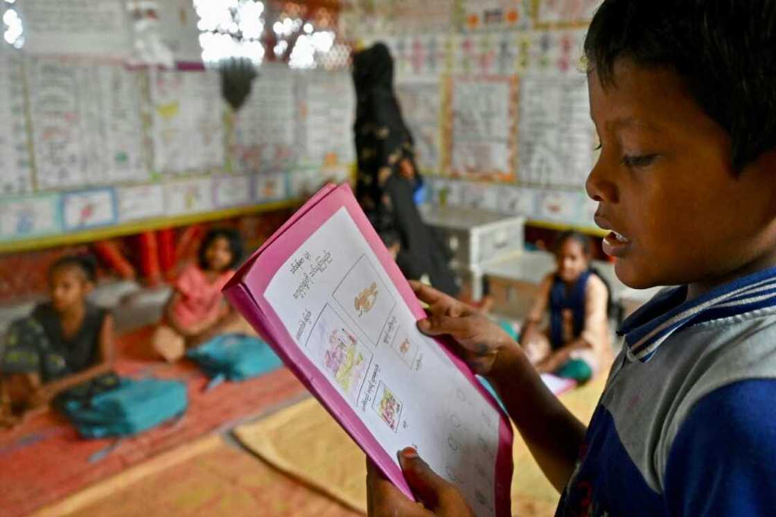 For years Bangladesh denied education to Rohingya refugees -- a powerful symbol of its ambivalence towards them