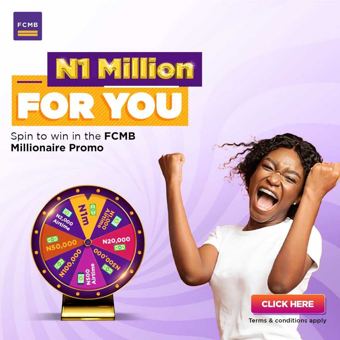 Excitement as FCMB Millionaire Promo Goes Digital, Set to Reward 23,000 Customers Excitement as FCMB Millionaire Promo Goes Digital, Set to Reward 23,000 Customers