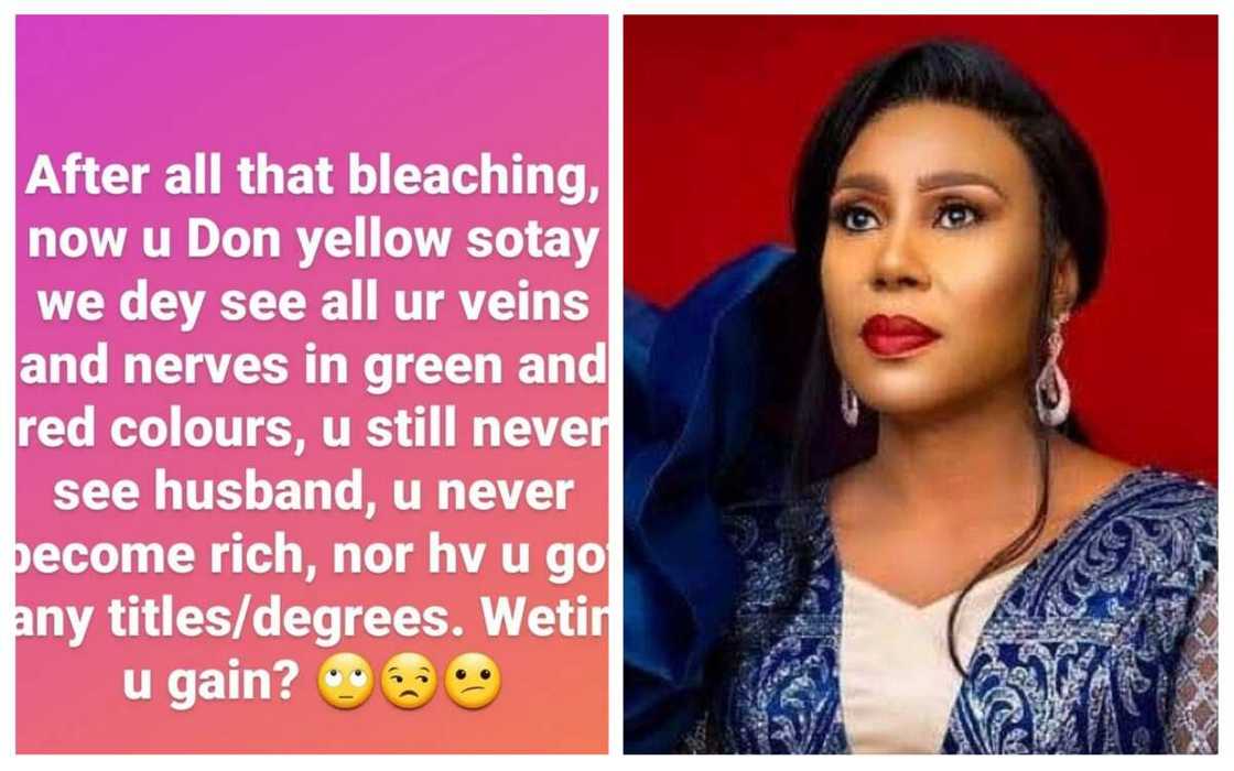 Jarumar fim ta caccaki ‘yan mata da ke shafe-shafe don sauya launin fatarsu Jarumar fim ta caccaki ‘yan mata da ke shafe-shafe don sauya launin fatarsu