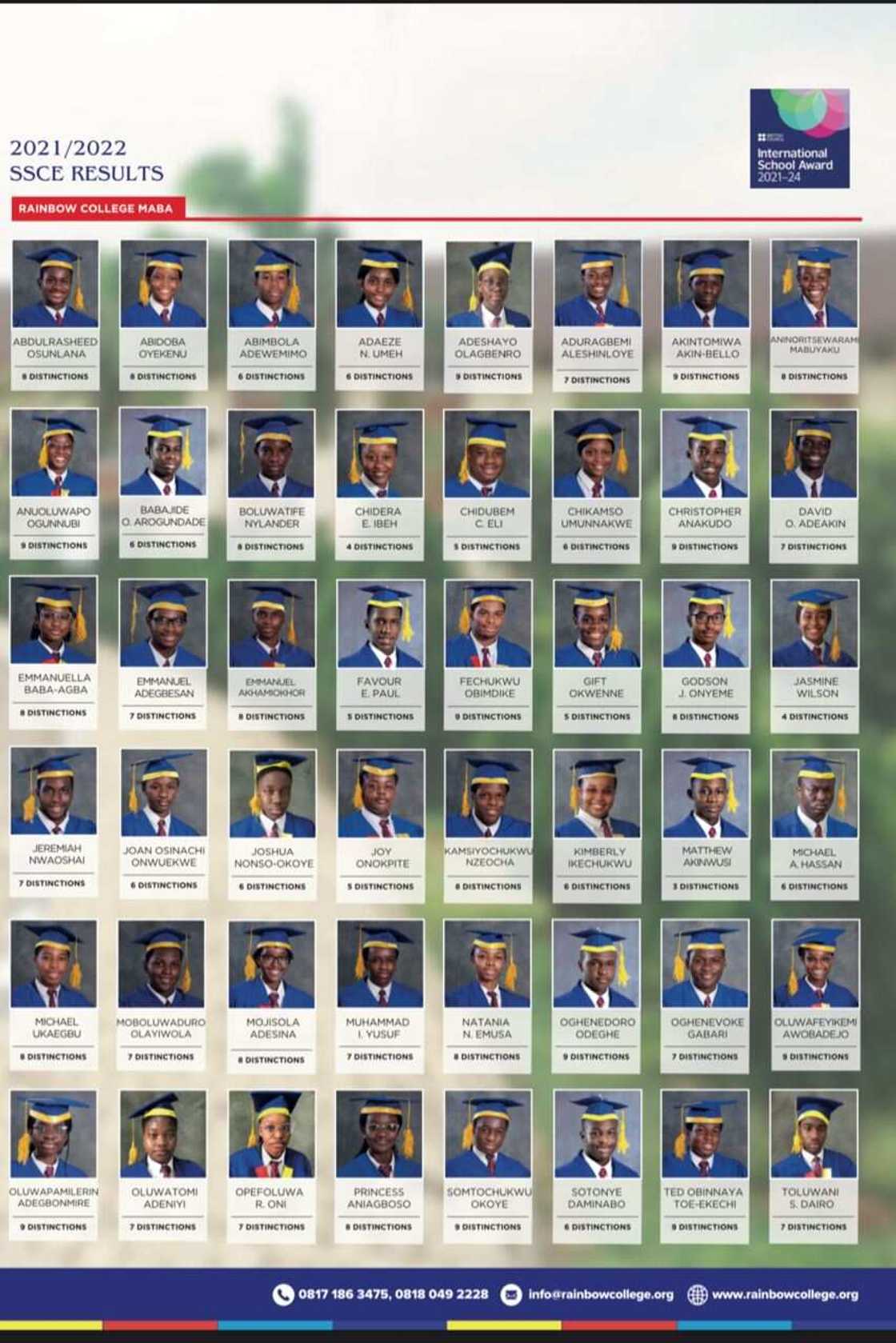 Rainbow College Shines Yet Again with 2022 WASSCE Results Rainbow College Shines Yet Again with 2022 WASSCE Results