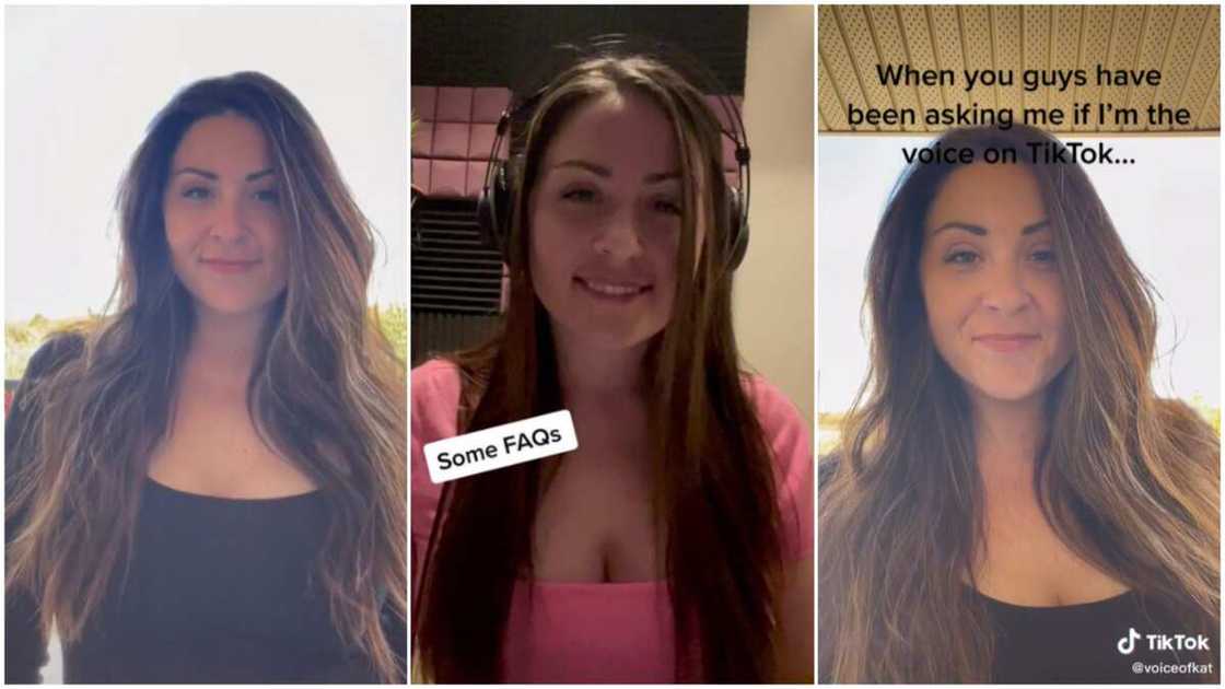 Voice of TikTok/lady used same TikTok voice to talk. Voice of TikTok/lady used same TikTok voice to talk.