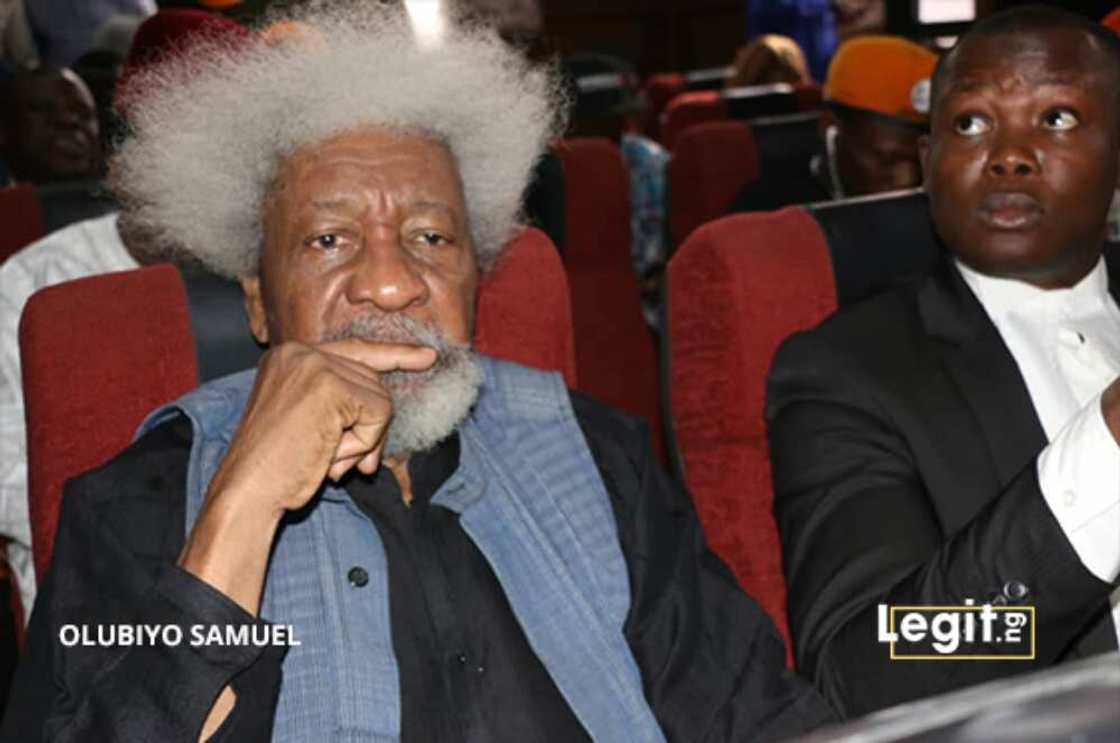 I have forgiven Americans - Wole Soyinka reacts to Trump's exit from White House I have forgiven Americans - Wole Soyinka reacts to Trump's exit from White House