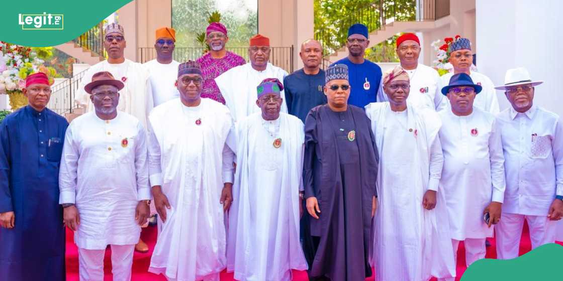 Lagos State Governor Babajide Sanwo-Olu and Anambra State Governor Charles Soludo present in meeting Lagos State Governor Babajide Sanwo-Olu and Anambra State Governor Charles Soludo present in meeting