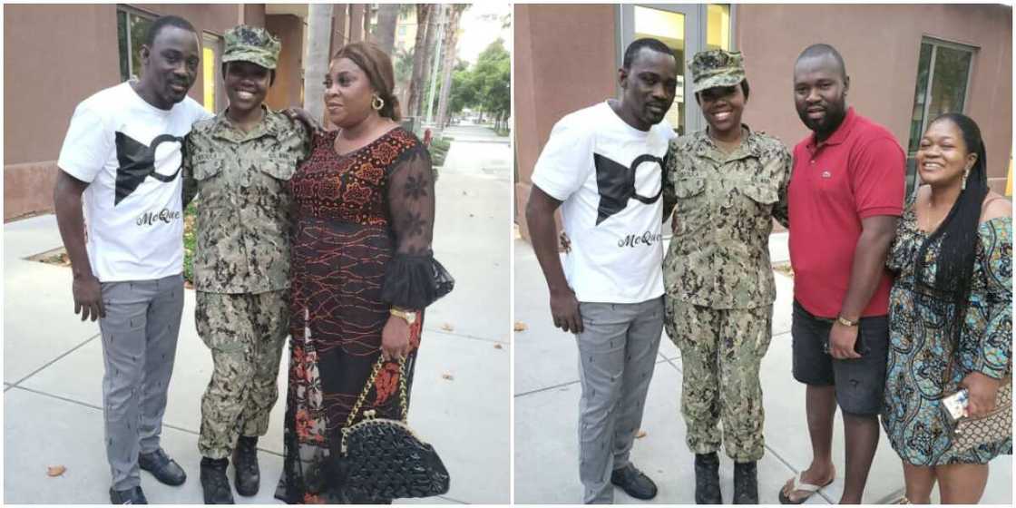 Emotional Photos As Pasuma Visits Daughter At US Naval Base, Celebrates Mum Emotional Photos As Pasuma Visits Daughter At US Naval Base, Celebrates Mum