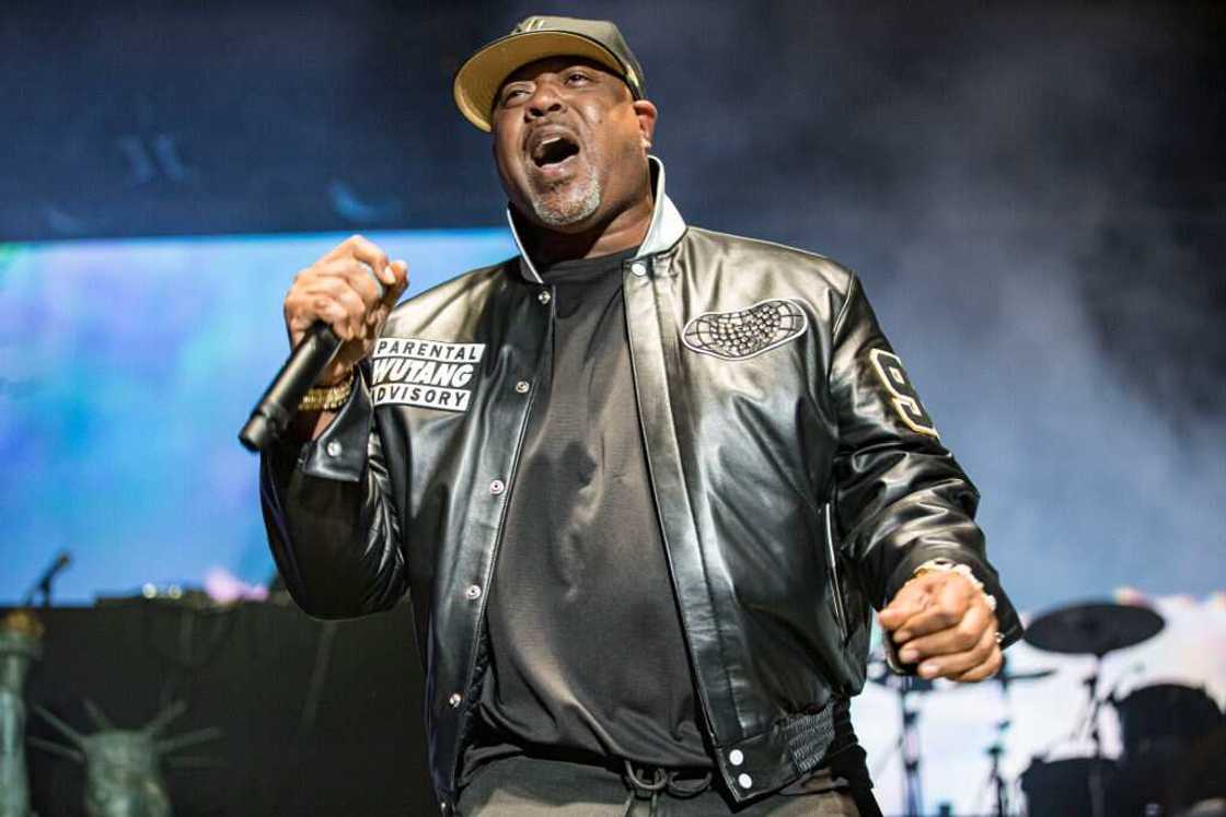 Rapper Inspectah Deck of Wu-Tang Clan performs on stage on the final night of the "New York State of Mind Tour" at PETCO Park