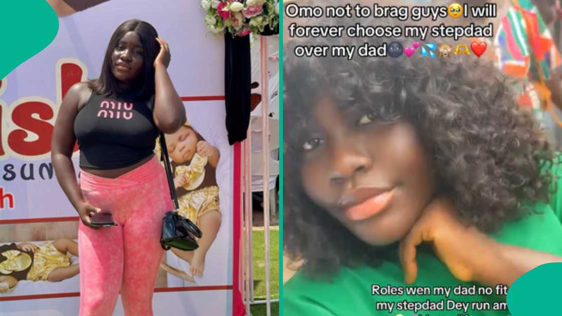 Lady shares why she will forever pick her stepdad ahead of her biological father