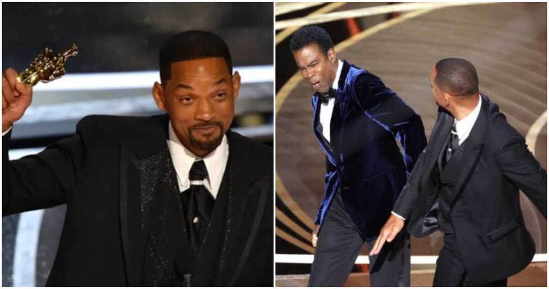 Will Smith slaps Chris Rock