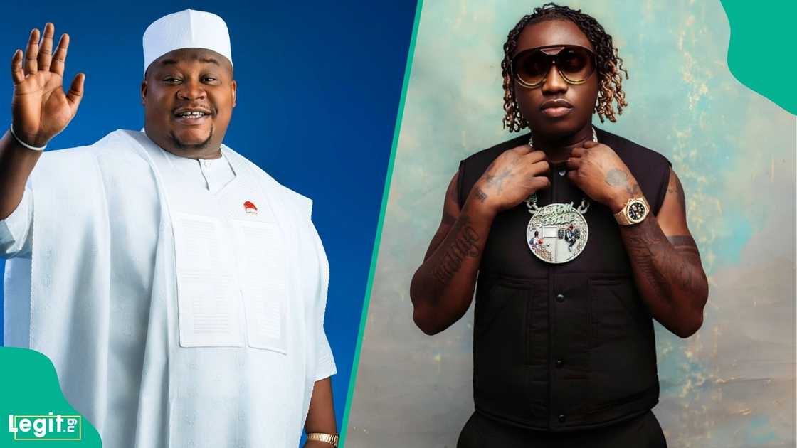 Zlatan Ibile and Ebonyi politician Ifeanyi Odii appear together in a video shared by Cubana Chief Priest ahead of the rapper’s wedding