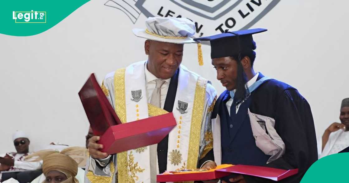 21-year-old Nigerian man awarded $20,000 for emerging as Baze University's overall best graduating student