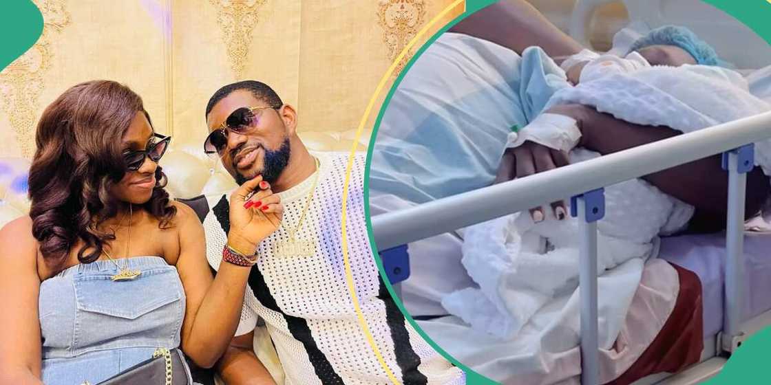 Mbakara and wife welcome 4th child, fans jubilate Mbakara and wife welcome 4th child, fans jubilate