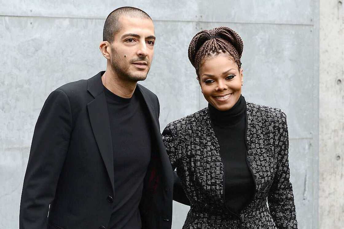 Wissam al Mana and Janet Jackson in Milan, Italy. Wissam al Mana and Janet Jackson in Milan, Italy.