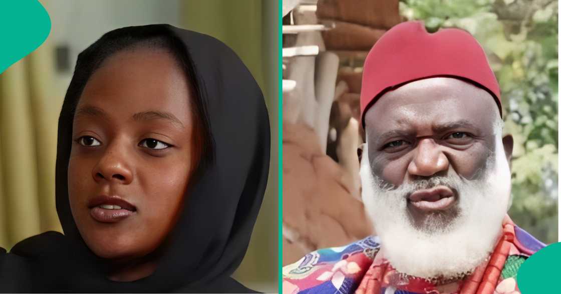 Actor Obi Okoli's daughter speaks about her father in viral interview. Actor Obi Okoli's daughter speaks about her father in viral interview.