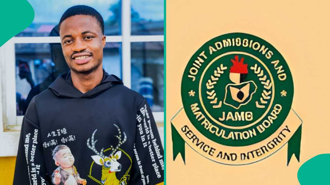 Man writes JAMB three times before gaining admission. Man writes JAMB three times before gaining admission.