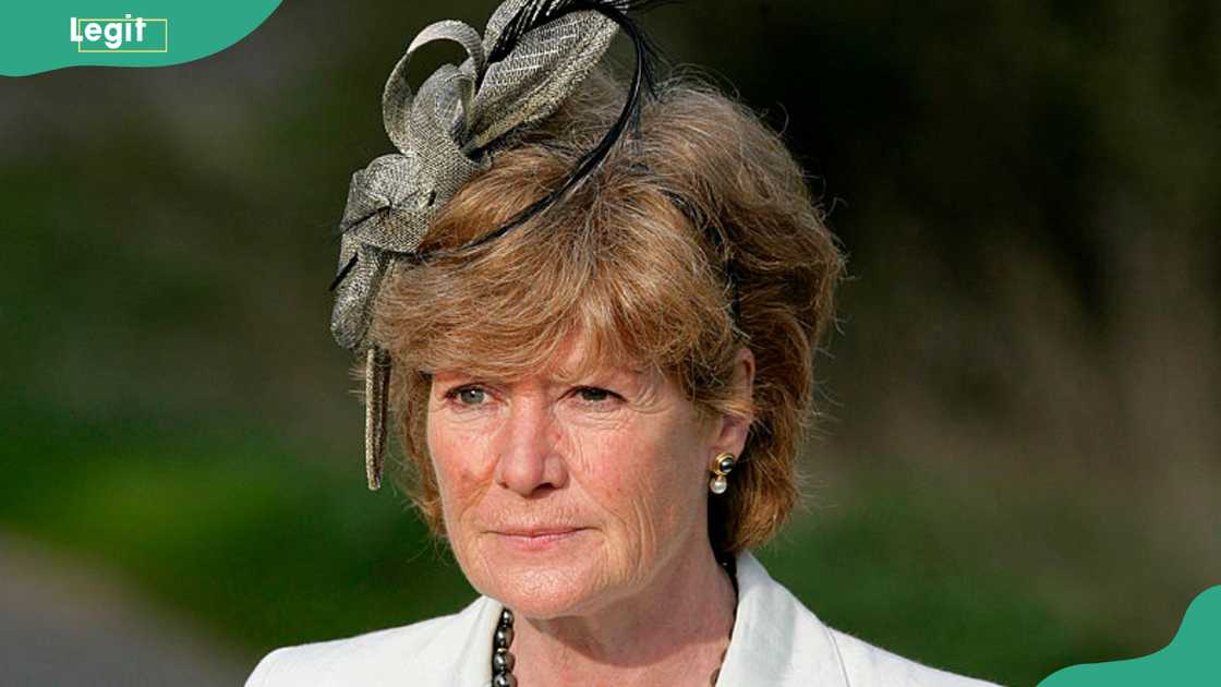 Lady Sarah McCorquodale during the wedding of William Duckworth-Chad (Prince William's 2nd Cousin) and Lucy Greenwell Lady Sarah McCorquodale during the wedding of William Duckworth-Chad (Prince William's 2nd Cousin) and Lucy Greenwell