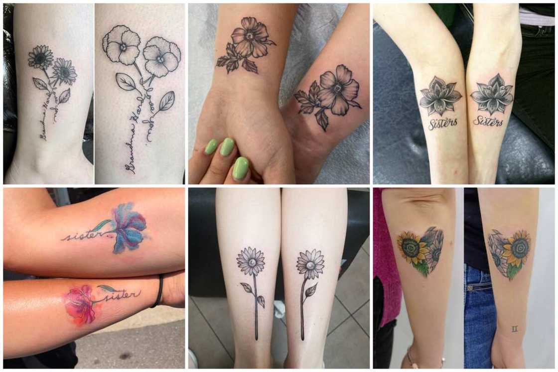 Cute sister tattoos