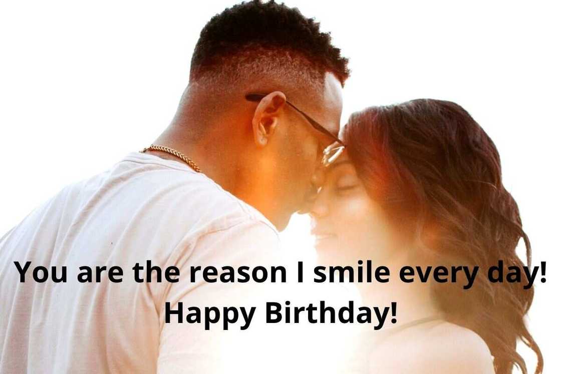 birthday message for a girlfriend