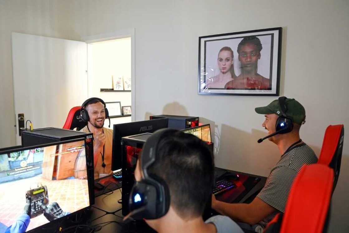 In his free time, Rimer Torup runs an e-sport club for teenagers at the Copenhagen city police station In his free time, Rimer Torup runs an e-sport club for teenagers at the Copenhagen city police station