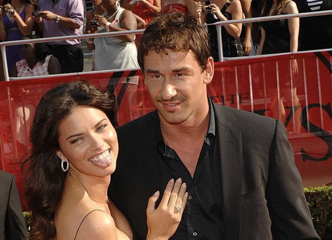 Brazillian model Adriana Lima and former Serbian basketball player Marco Jaric