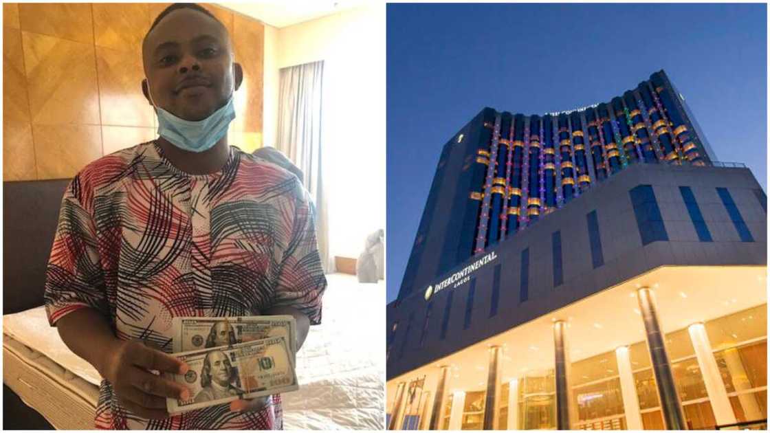Nigerian Hotel Cleaner Finds Bundles of Dollar Notes in Room After Guest Checked Out in Lagos, Many React Nigerian Hotel Cleaner Finds Bundles of Dollar Notes in Room After Guest Checked Out in Lagos, Many React