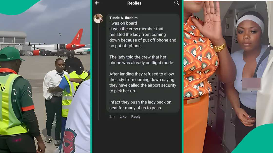Ibom Air passenger who was on same plane with embattled lady breaks silence Ibom Air passenger who was on same plane with embattled lady breaks silence