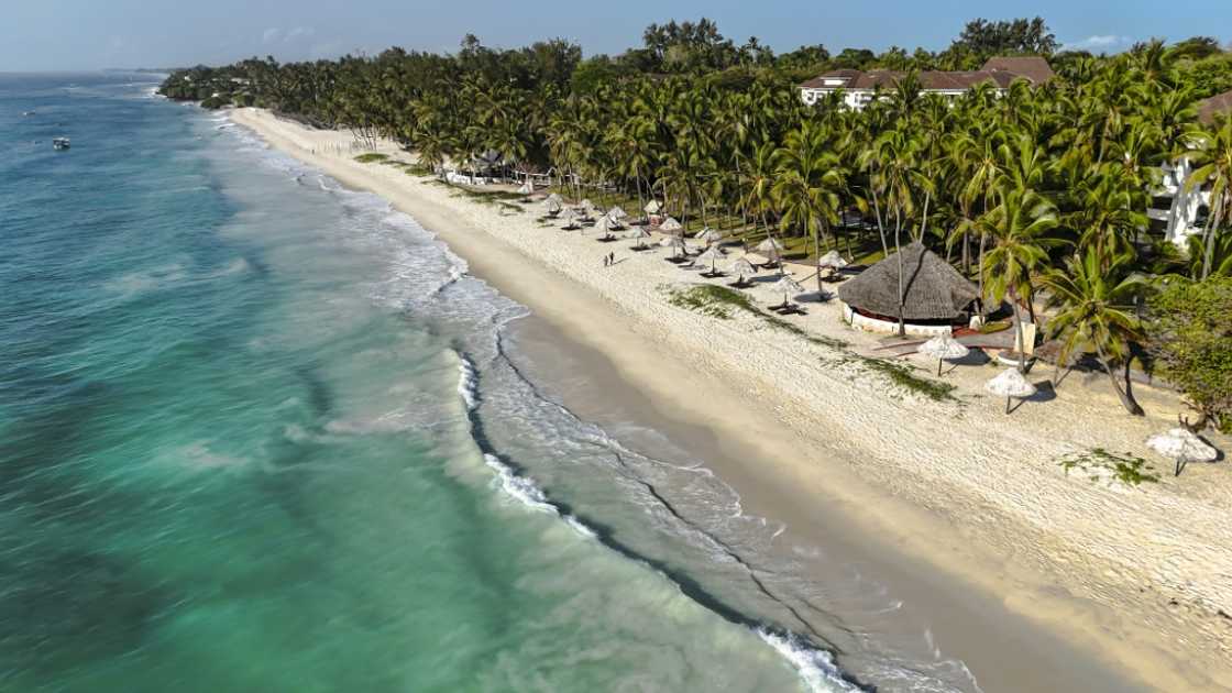 The area lies close to the tourist hotspot of Diani The area lies close to the tourist hotspot of Diani