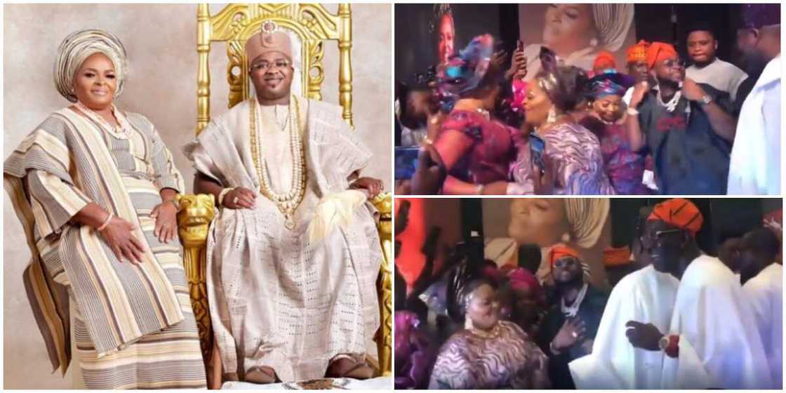 Oba Elegushi's mum's luxury 70th birthday Oba Elegushi's mum's luxury 70th birthday