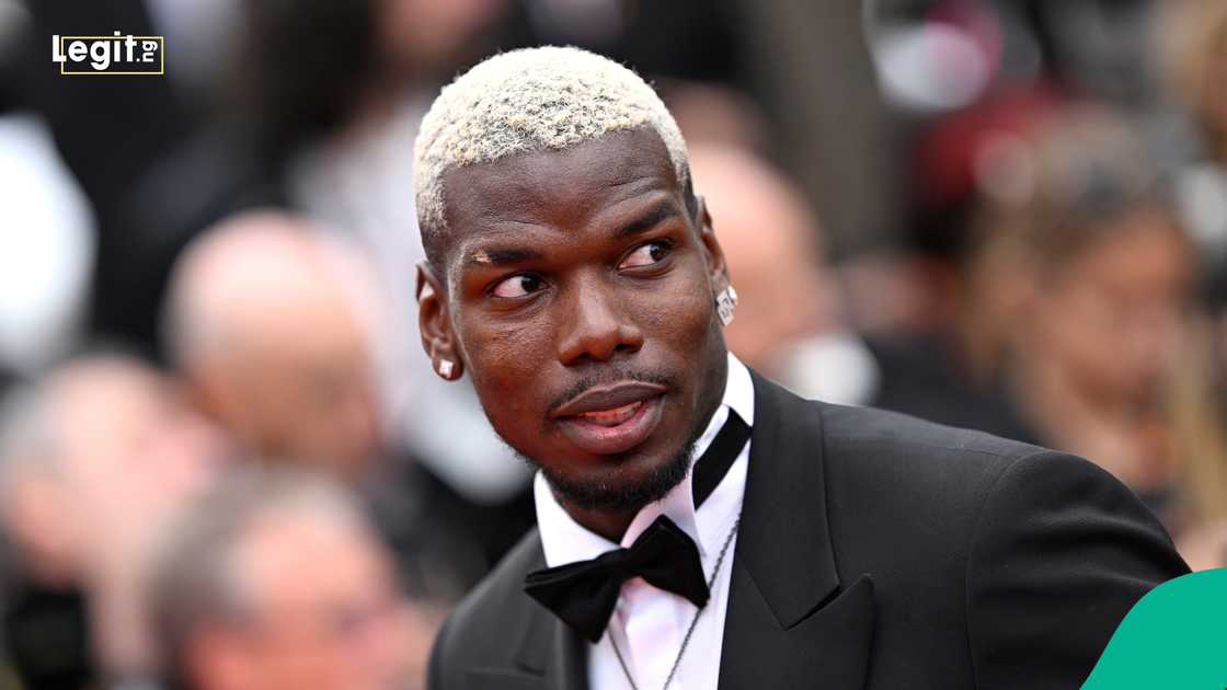 Paul Pogba, France, Cannes Film Festival, Palais des Festivals, Cannes. Paul Pogba, France, Cannes Film Festival, Palais des Festivals, Cannes.